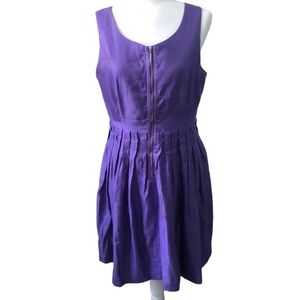 Adolfo Dominguez Lavender Designer Dress Sleeveless Size EU 42 US 8